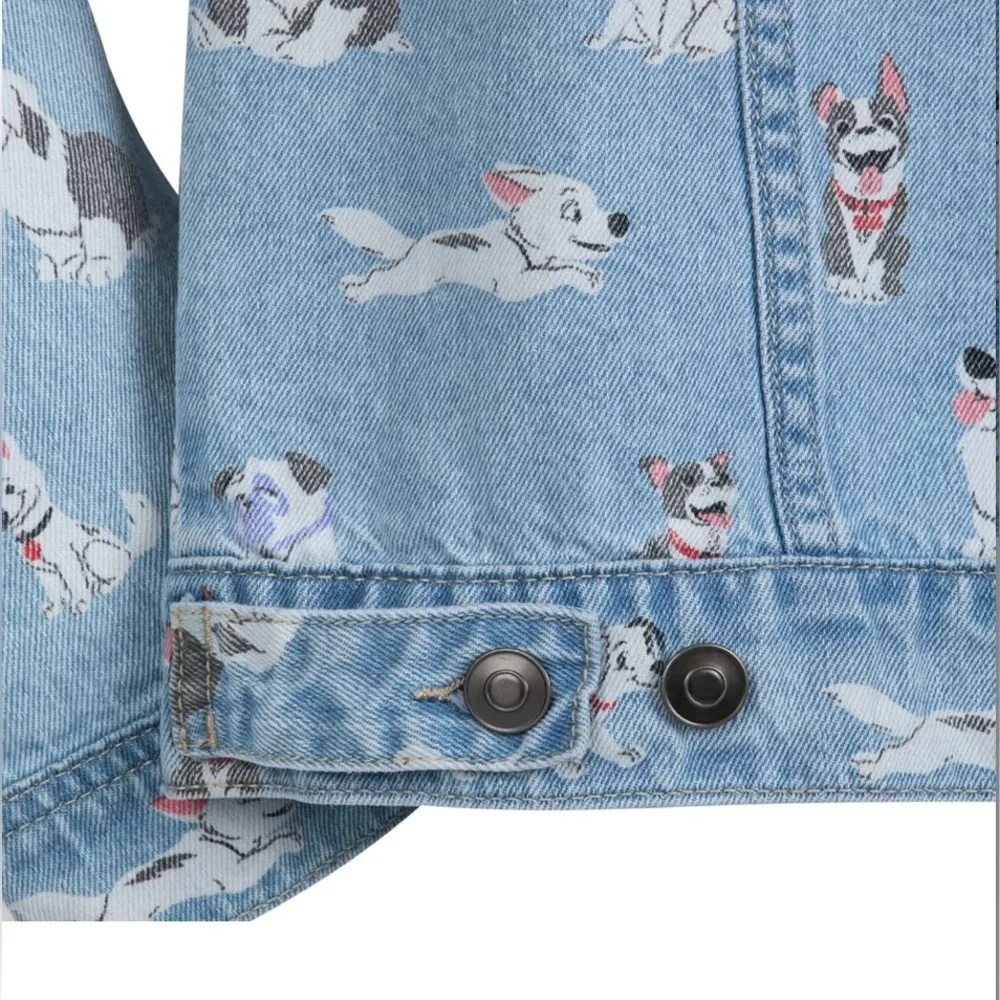 🐾Oh My Disney Dogs Jean Jacket, Size 2xl, Sold Out🐶 - Picture 5 of 16